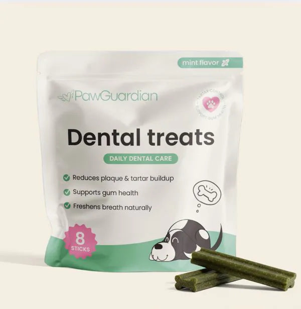 Paw Guardian dental treats pack