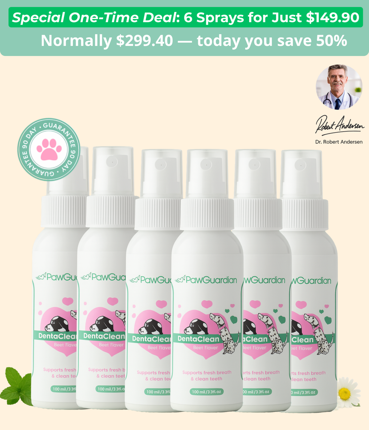 Super Saver 6-Pack Dentaclean